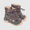 Botas Cierre Minnie Para Niña Gris Talla 21 Colloky