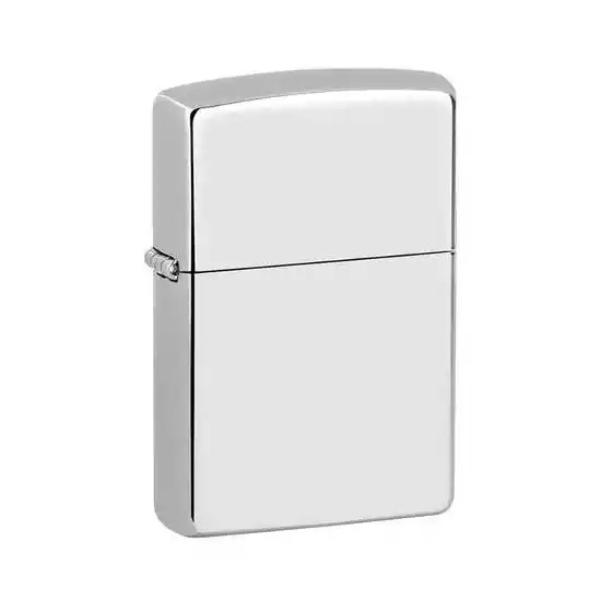 Zippo Encendedor Lighter High Polish Chrome Plata