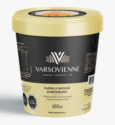 Varsovienne Helado Vainilla Manjar Almendrado