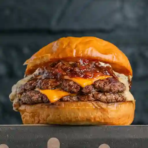 Bacon Jam Burger Doble