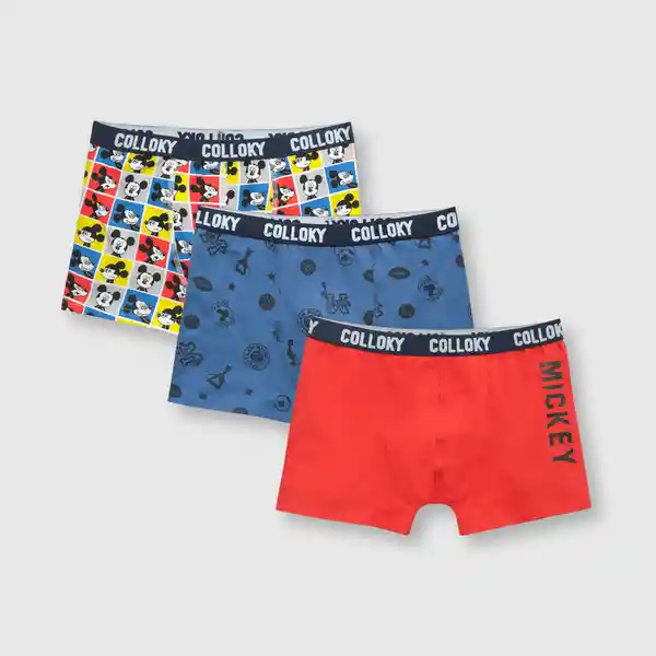 Pack Boxer de Niño Mickey Denim Talla 30/33 Colloky