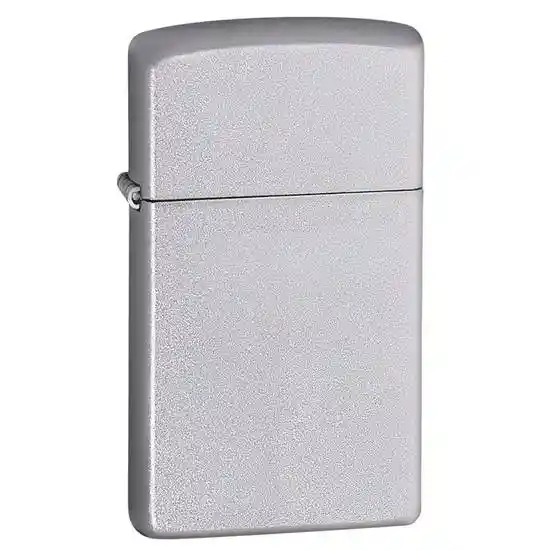 Zippo Encendedor Lighter Slim Satin Chrome Plateado