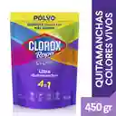 Ultra Quitamanchas en Polvo Clorox Ropa Color (Doypack) 450 gr