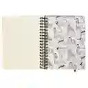 Cuaderno 1/2 Oficio Tapa Blanca 18 x 3.5 x 24 cm Casaideas