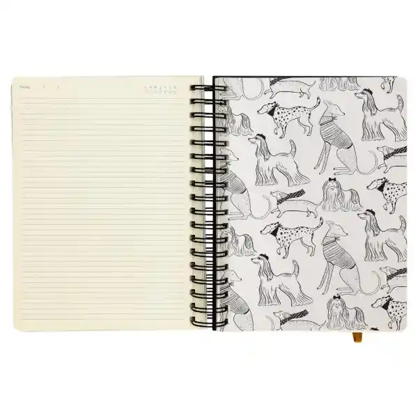 Cuaderno 1/2 Oficio Tapa Blanca 18 x 3.5 x 24 cm Casaideas