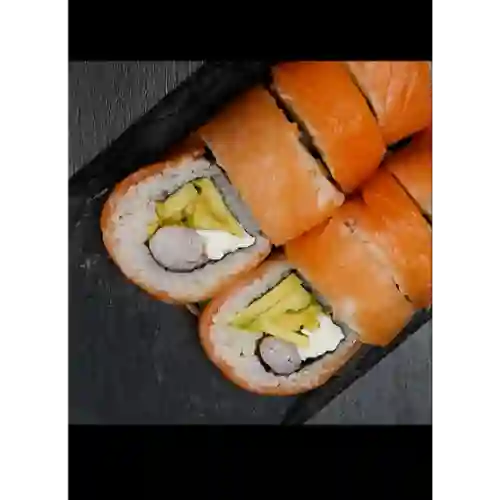 Roll Sake Ebi en Salmón