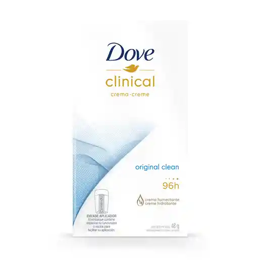 Dove Desodorante Clinical Original en Crema