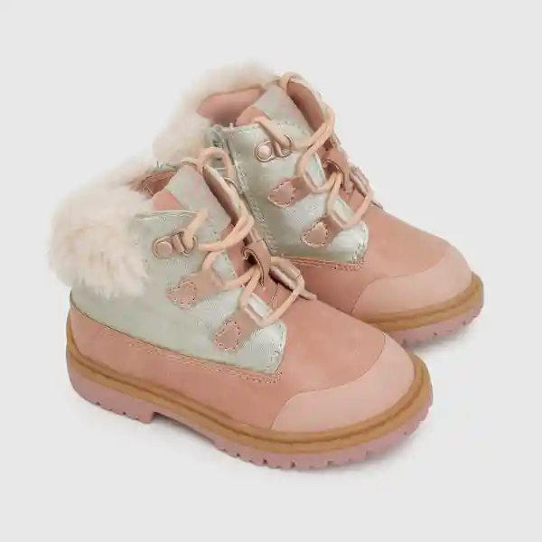 Botines Pp Girl Rosados No. 20 340402 Colloky