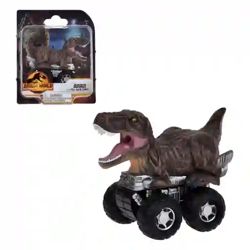 Jurassic World Dinosaurio Vehículo Pullback Dominion T-Rex
