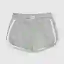 Short Minnie De Bebé Niña Gris Talla 18/24m
