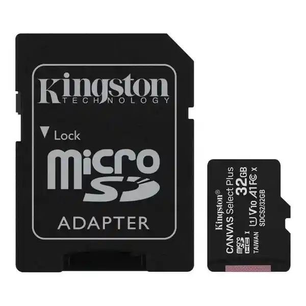 Kingston Tarjeta de Memoria Sdcs2 Micro Sd 32Gb Clase