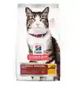 Hills Science Diet Alimento Seco para Gato Adulto Hairball Control Sabor a Pollo