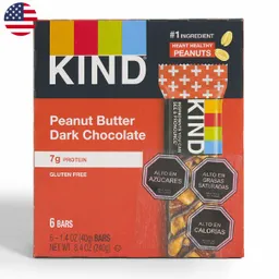 Barra de Frutos Secos Kind Mantequilla Man Chocolate Jumbo Impo