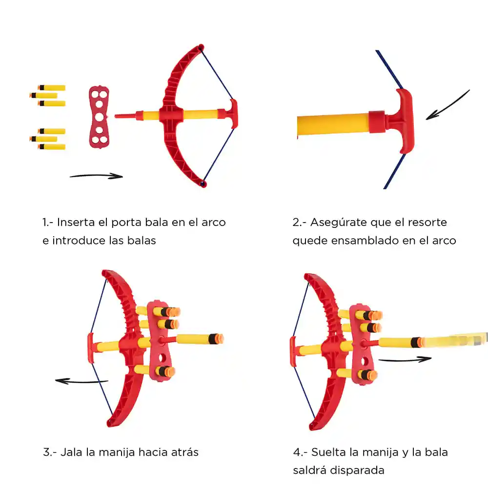 Miniso Set De Tiro Con Arco Bala Suave