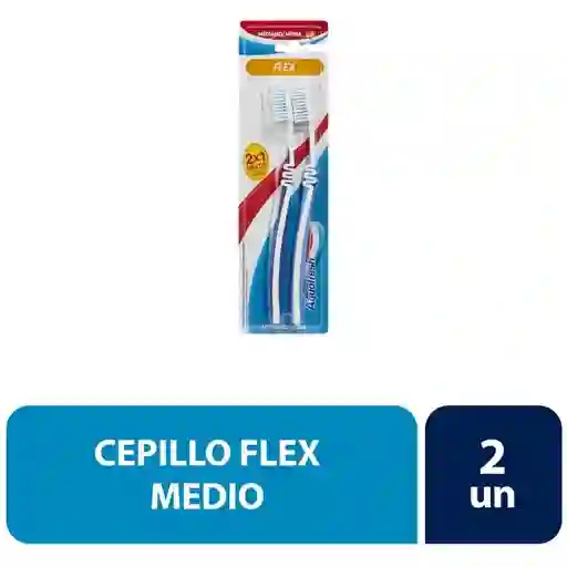 Flex Cepillo Dental Aquafresh Medio Adulto