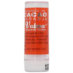 Valma Manteca Cacao Sabor Naranja