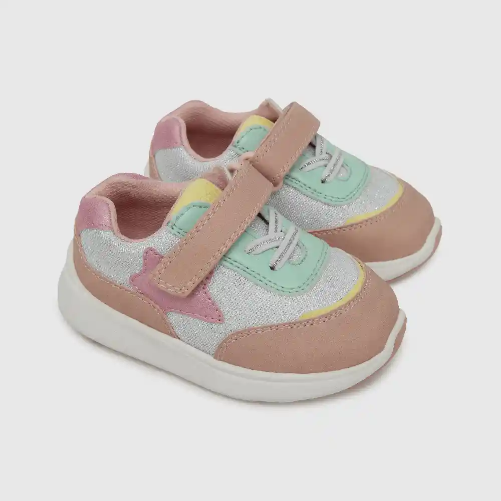 Zapatillas Estrella Niña Blanco Talla 18