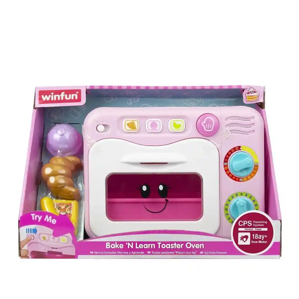 Winfun Juguete Horno Tostador con Accesorios
