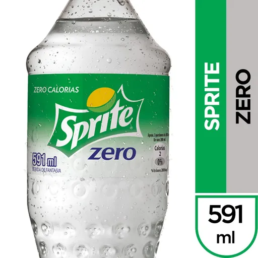 Sprite Zero Bebida Gasificada Sabor Lima-Limón sin Azúcar