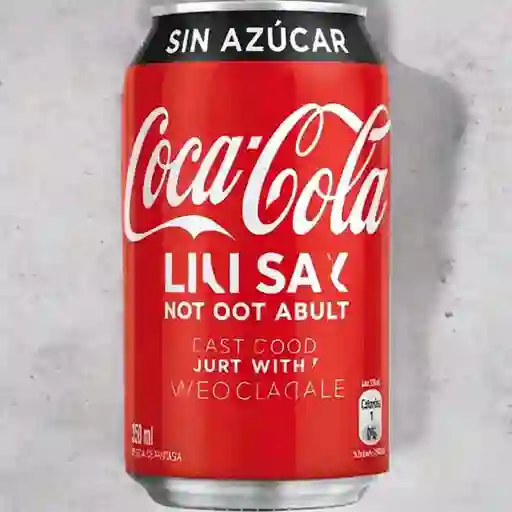 Coca-cola sin azúcar 350 ml
