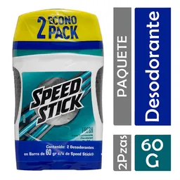 Desodorante Speed Stick Fresh en Barra 60 g x 2 Und