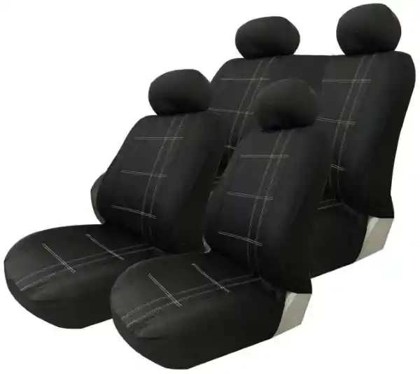 Funda Asiento Tela Negro