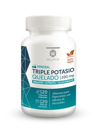 Wellplus Suplemento Alimentario Triple Potasio Quelado
