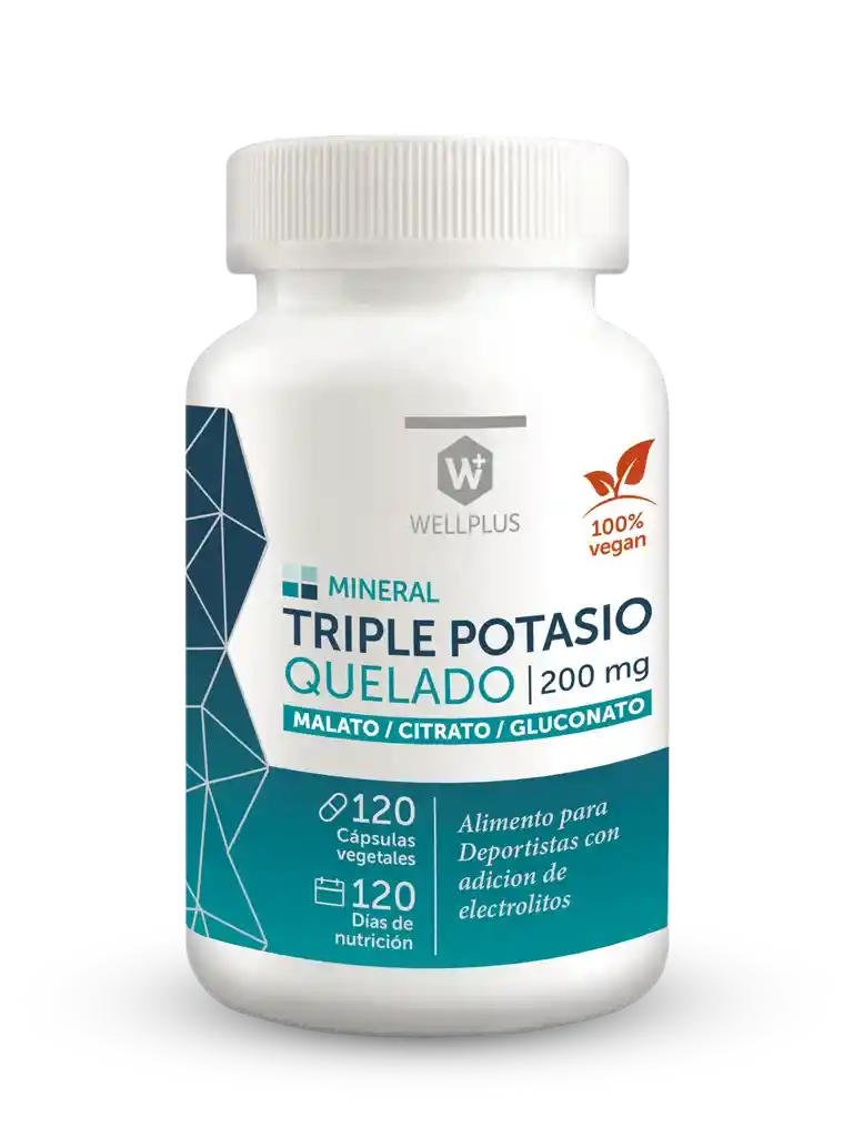 Wellplus Suplemento Alimentario Triple Potasio Quelado