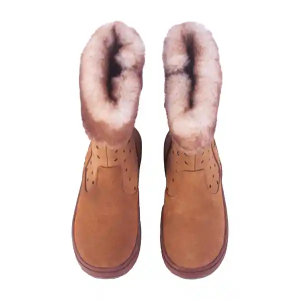 Botas Niña Café Talla 31 Pillin