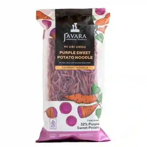 Javara Noodles Vegetales Camote Mor