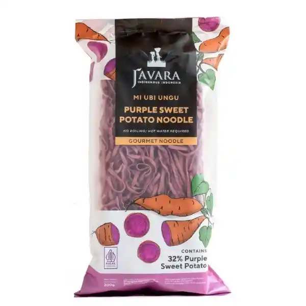 Javara Noodles Vegetales Camote Mor