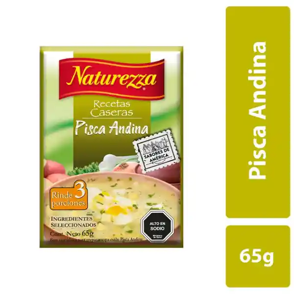 Sopa Pizca Andina Naturezza