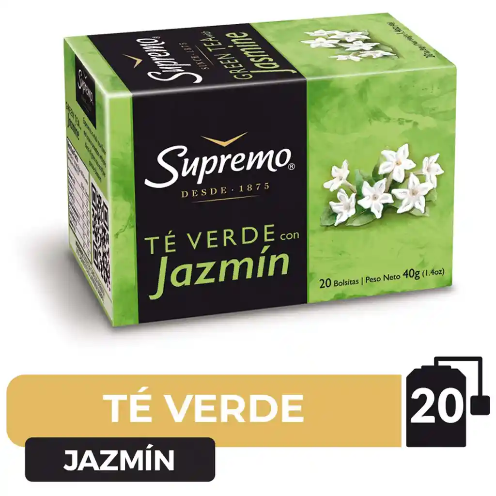 Supremo Té Verde con Jazmín