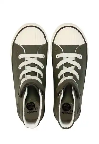 Zapatillas Day To Day Caña Velcro Niño Verde 28 943 Ficcus