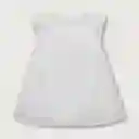Vestido Manga Corta Con Cortes Niño Blanco Talla 3 Años