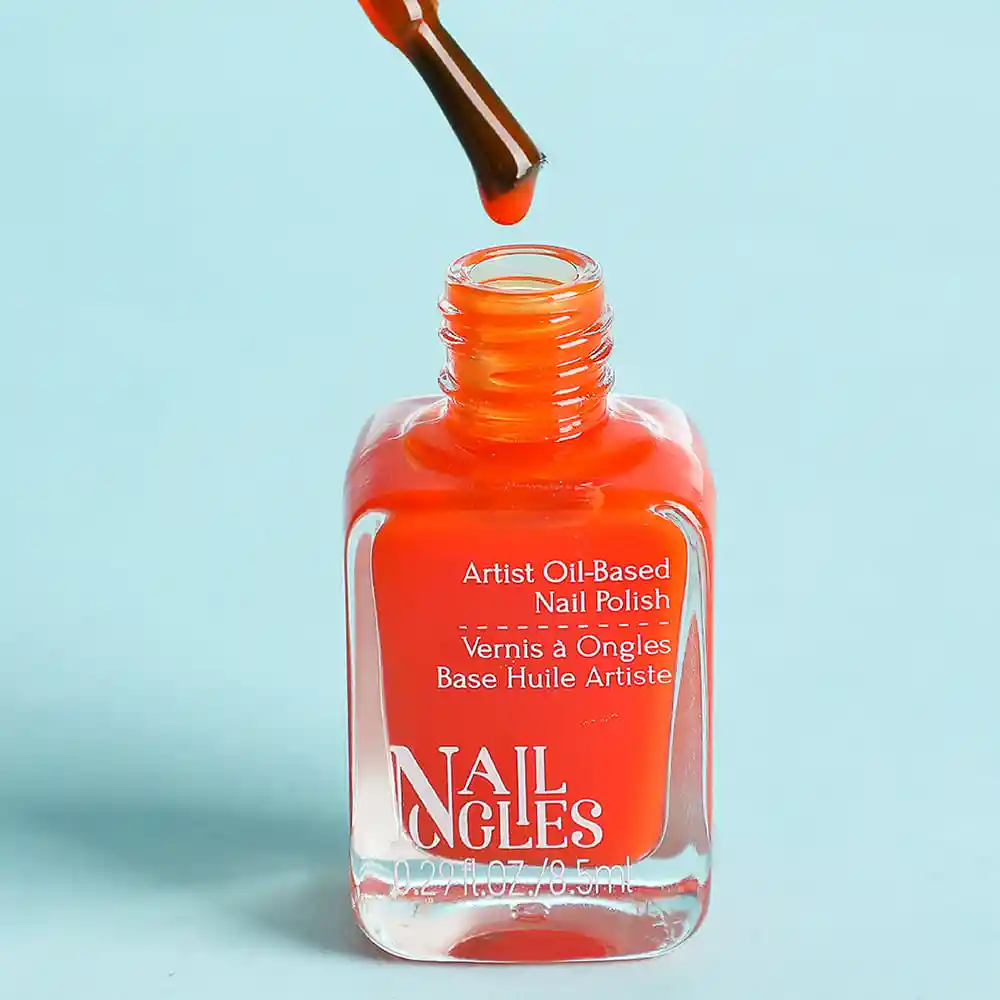 Miniso Esmalte Para Uñas de Base de Aceite Naranja