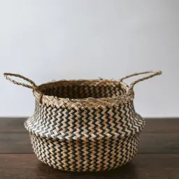 Canasto De Fibra Natural Nusa L