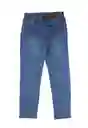 Jean Junior Skinny Arctic 345 Niño Azul Talla 10 Años Ficcus