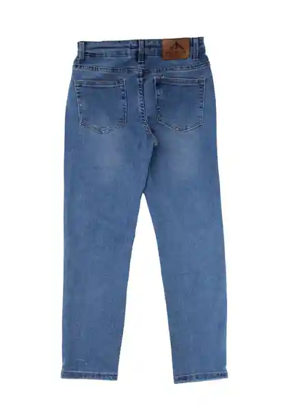 Jean Junior Skinny Arctic 345 Niño Azul Talla 10 Años Ficcus