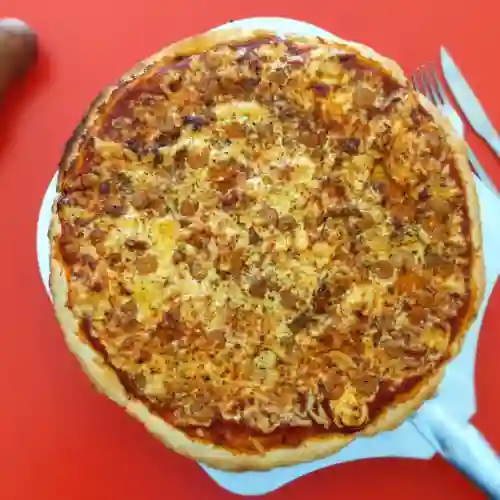 Pizza Capri ( Camarones Al Pil Pil )