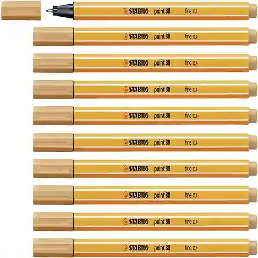 Stabilo Rotulador Fineliner Point 88 Ocre