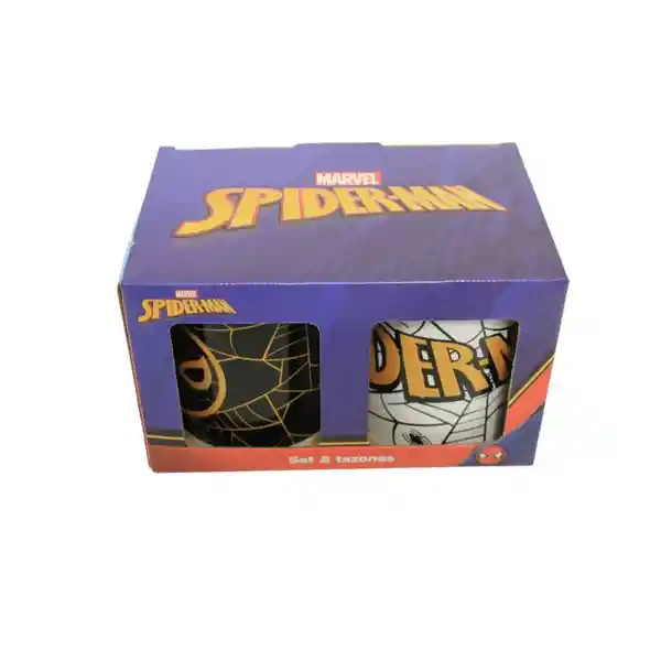 Set Tazones Spiderman