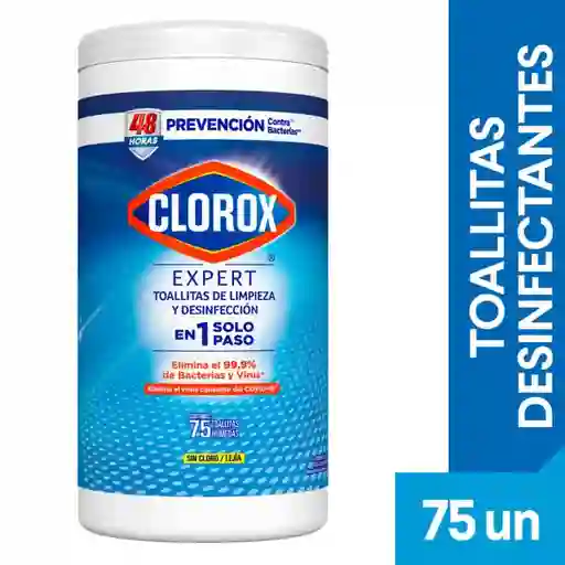 Clorox Toallita Desinfectante Expert