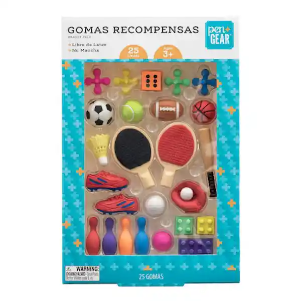 Pen Gear Goma Recompensa Spor