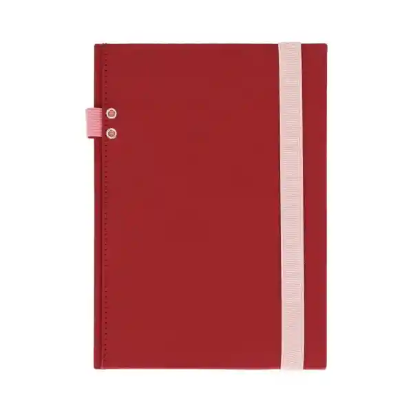 Libreta de Tela Con Elástico 176 Hojas Con Líneas 3221306000182