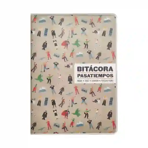Cuaderno Bitácora Pasatiempos 15 x 21 cm
