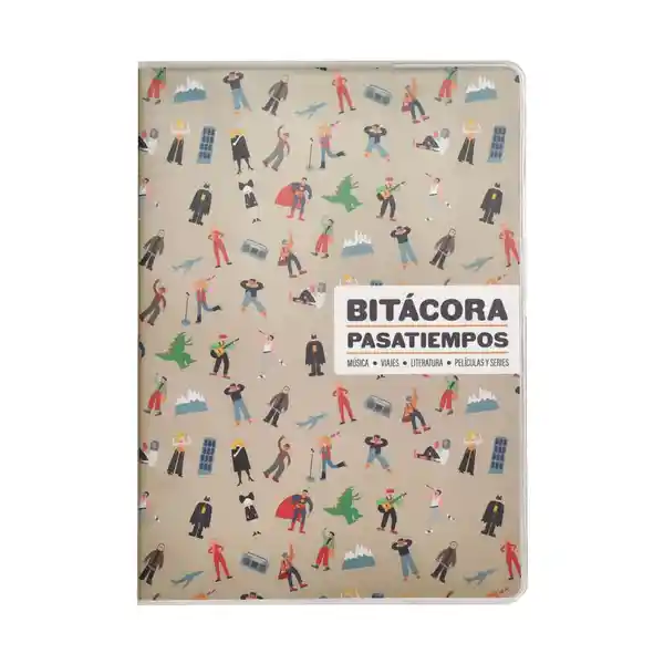 Cuaderno Bitácora Pasatiempos 15 x 21 cm