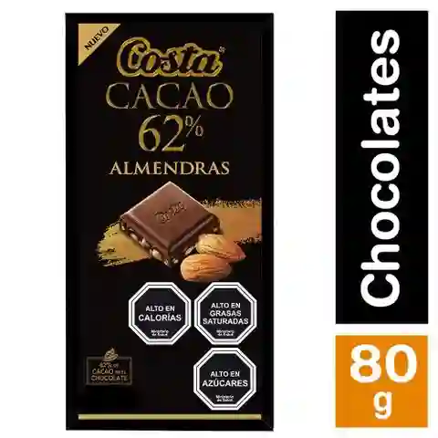 Costa Ambrosoli Chocolate Almendra Cacao 62