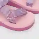 Sandalias Aqua Tie Dye De Niña Morado Pastel Talla 27