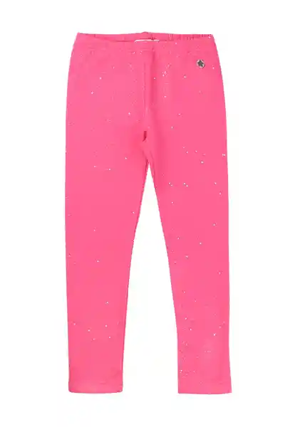 Leggins Kids Cosmic 307 Niña Fucsia Talla 6 Años Ficcus